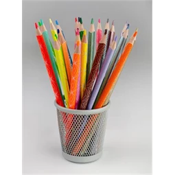 Színes ceruza készlet 15db-os KORES Kolores PASTEL háromszögletű 15 pasztell szín
