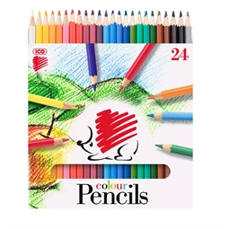 Színes ceruza készlet 24db-os ICO SÜNI hatszögletű ceruzatest