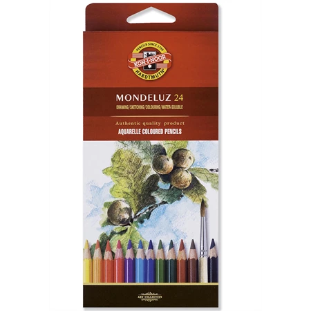 Színes ceruza készlet 24db-os KOH-I-NOOR akvarell 3726 MONDULEZ