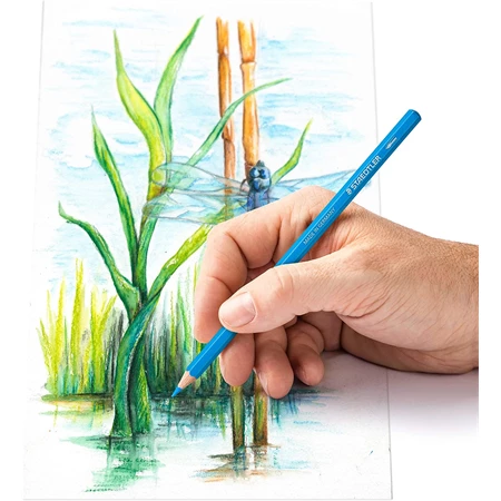 Színes ceruza készlet 24db-os STAEDTLER akvarell Design Journey hatszögletű