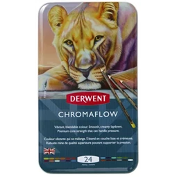 Színes ceruza készlet 24db-os Derwent Chromaflow