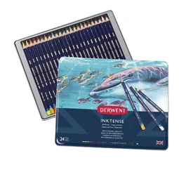 Színes ceruza készlet 24db-os Derwent Inktense