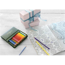 Színes ceruza készlet 36db-os Faber-Castell Polychromos studio kazettában