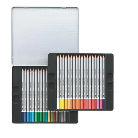 Színes ceruza készlet 36db-os STAEDTLER akvarell Karat fém doboz