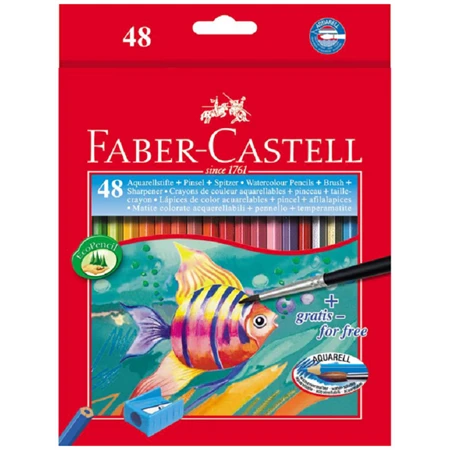 Színes ceruza készlet 48db-os Faber-Castell  akvarell 114448