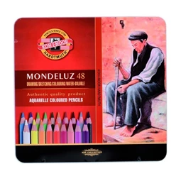 Színes ceruza készlet 48db-os KOH-I-NOOR akvarell 3726 fém dobozban