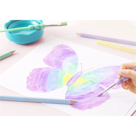 Színes ceruza készlet  5db-os Faber-Castell Grip Jumbo Pasztell
