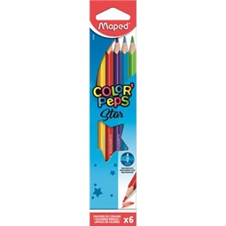 Színes ceruza készlet 6db-os MAPED Color Peps