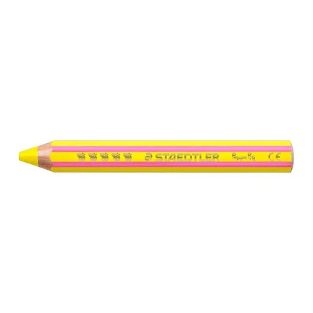 Színes ceruza készlet 6db-os STAEDTLER „Noris® junior 140" hatszögletű, jumbo,  Peppa malac, 6 szín