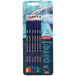 Színes ceruza készlet 6db-os Derwent Inktense