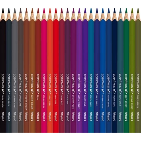 Színes ceruza készlet 72db-os MAPED Color Peps Star háromszögletű test