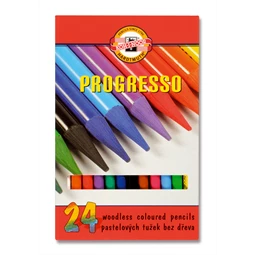 Színes ceruza készlet PROGRESSO KOH-I NOOR 8758 24db-os készlet
