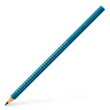 Színes ceruza lagúnakék Faber-Castell Grip 2001 ergonomikus háromszög alakú test, legnagyobb törésállóság