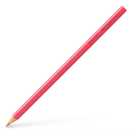 Színes ceruza lazac szín Faber-Castell Grip 2001 ergonomikus háromszög alakú test, legnagyobb törésállóság