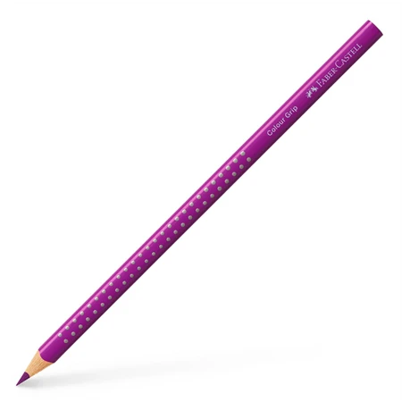 Színes ceruza levendula Faber-Castell Grip 2001 ergonomikus háromszög alakú test, legnagyobb törésállóság