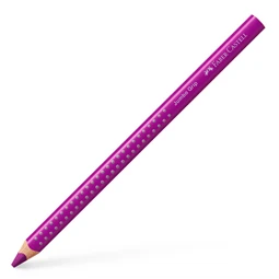 Színes ceruza Faber-Castell Grip 2001 Jumbo levendulalila ergonomikus háromszög alakú test, legnagyobb törésállóság