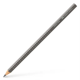 Színes ceruza meleg szürke Faber-Castell Grip 2001 ergonomikus háromszög alakú test, legnagyobb törésállóság