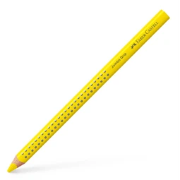 Színes ceruza Faber-Castell Grip 2001 Jumbo mézsárga ergonomikus háromszög alakú test, legnagyobb törésállóság