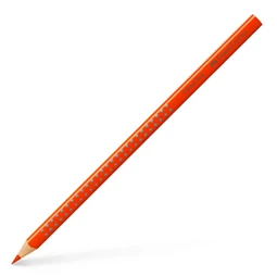 Színes ceruza narancs Faber-Castell Grip 2001 ergonomikus háromszög alakú test, legnagyobb törésállóság