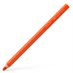 Színes ceruza Faber-Castell Grip 2001 Jumbo narancssárga ergonomikus háromszög alakú test, legnagyobb törésállóság