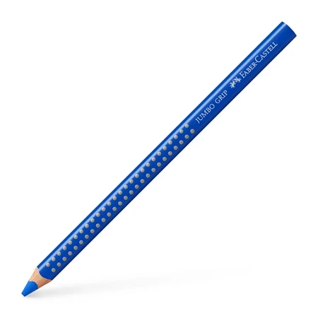 Színes ceruza Faber-Castell Grip 2001 Jumbo óceánkék ergonomikus háromszög alakú test, legnagyobb törésállóság