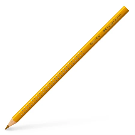 Színes ceruza Faber-Castell Grip 2001 okker ergonomikus háromszög alakú test, legnagyobb törésállóság