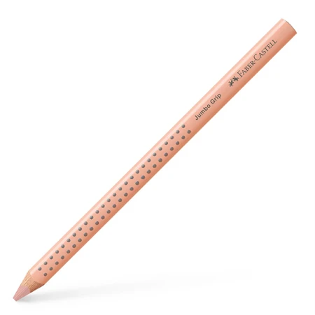 Színes ceruza Faber-Castell Grip 2001 Jumbo őszibarack ergonomikus háromszög alakú test, legnagyobb törésállóság
