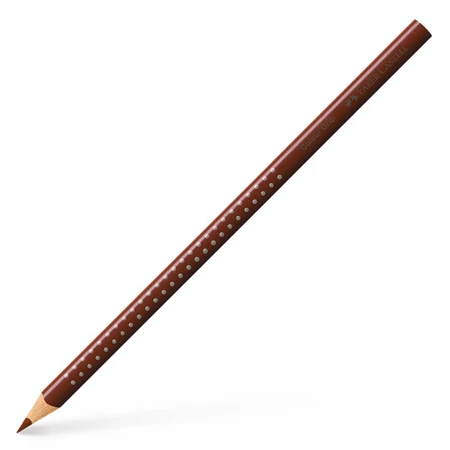 Színes ceruza őzbarna Faber-Castell Grip 2001 ergonomikus háromszög alakú test, legnagyobb törésállóság