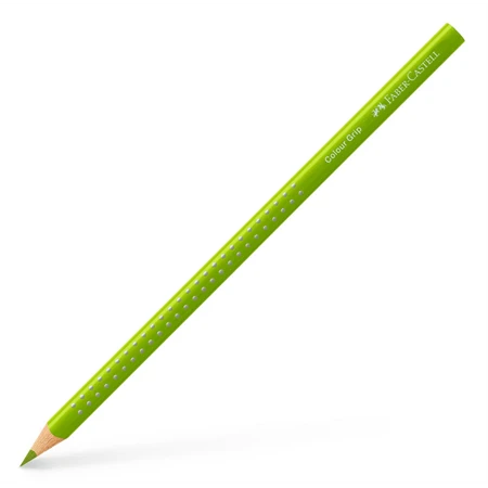 Színes ceruza pisztáciazöld Faber-Castell Grip 2001 ergonomikus háromszög alakú test, legnagyobb törésállóság