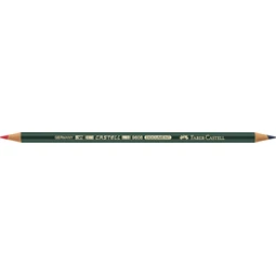 Színes ceruza postairón Faber-Castell  piros-kék vékony henger test