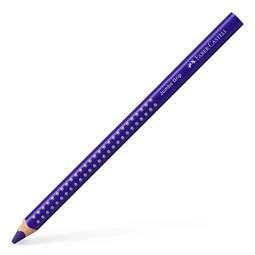Színes ceruza Faber-Castell Grip 2001 Jumbo szilvakék ergonomikus háromszög alakú test, legnagyobb törésállóság
