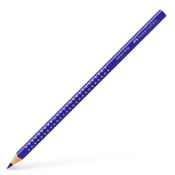 Színes ceruza szilvakék Faber-Castell Grip 2001 ergonomikus háromszög alakú test, legnagyobb törésállóság