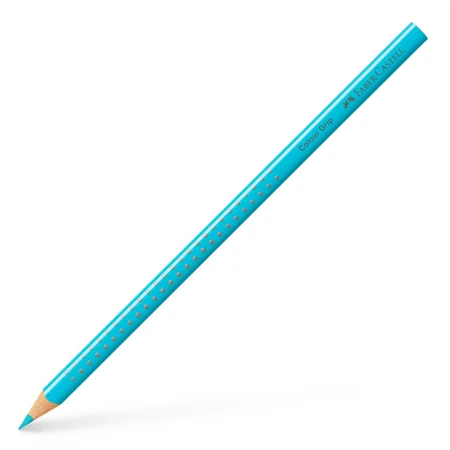 Színes ceruza Faber-Castell Grip 2001 tűrkiz ergonomikus háromszög alakú test, legnagyobb törésállóság
