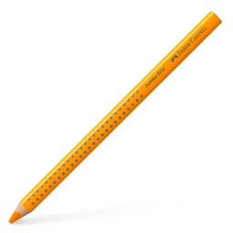 Színes ceruza Faber-Castell Grip 2001 Jumbo világosnarancs ergonomikus háromszög alakú test, legnagyobb törésállóság