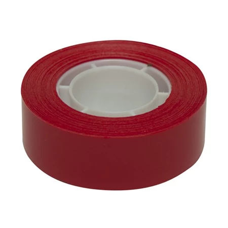Színes ragasztószalag piros 19mm x 33m *