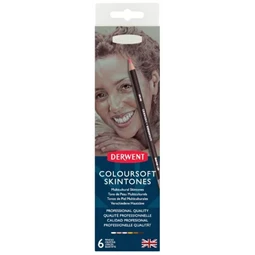 Színesceruza készlet 6db-os DERWENT bőrtónusok
