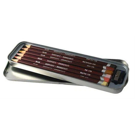 Színesceruza készlet 6db-os DERWENT bőrtónusok