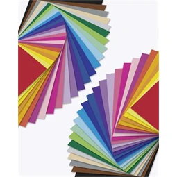 Színespapír+fotópapír  23x33cm Folia 50ív/csomag vegyes szín 25 lap 130 gr és 25 lap 300 gr