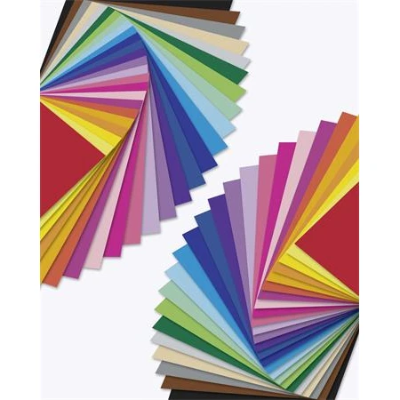 Színespapír+fotópapír  23x33cm Folia 50ív/csomag vegyes szín 25 lap 130 gr és 25 lap 300 gr