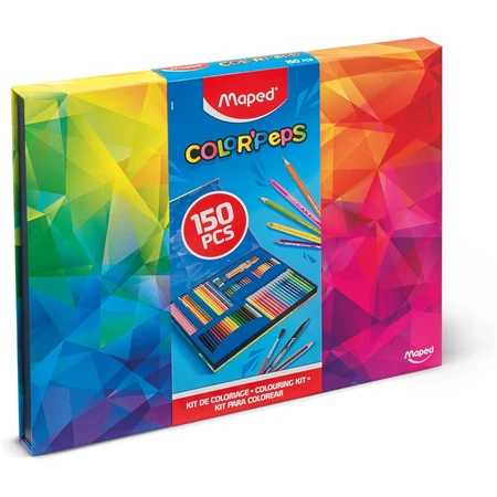 Színező készlet óriás, MAPED Color`Peps 150 darabos