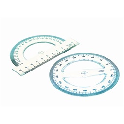Szögmérő 180 műanyag 10cm