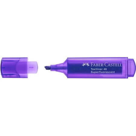 Szövegkiemelő Faber-Castell 1546 Superfluorescent, lila