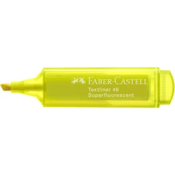 Szövegkiemelő Faber-Castell 1546 Superfluorescent, sárga
