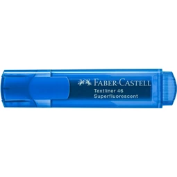 Szövegkiemelő Faber-Castell 1546 Superfluorescent, sötétkék
