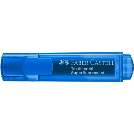 Szövegkiemelő Faber-Castell 1546 Superfluorescent, sötétkék