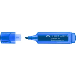 Szövegkiemelő Faber-Castell 1546 Superfluorescent, sötétkék