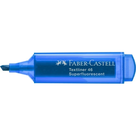 Szövegkiemelő Faber-Castell 1546 Superfluorescent, sötétkék