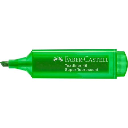 Szövegkiemelő Faber-Castell 1546 Superfluorescent, zöld