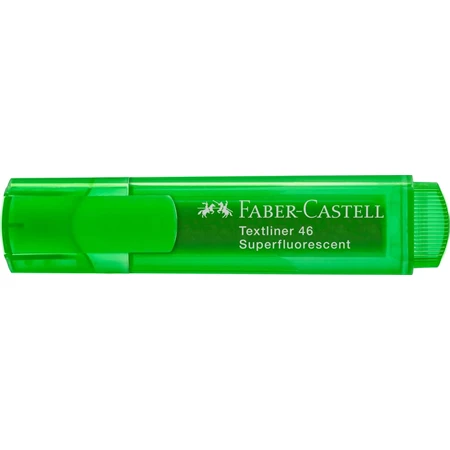 Szövegkiemelő Faber-Castell 1546 Superfluorescent, zöld