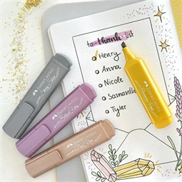 Szövegkiemelő Faber-Castell 1546 metál elbűvölő arany